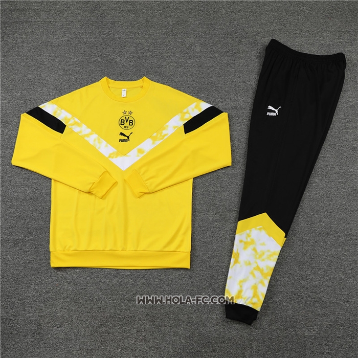 Chandal de Sudadera del Borussia Dortmund 2022 Amarillo